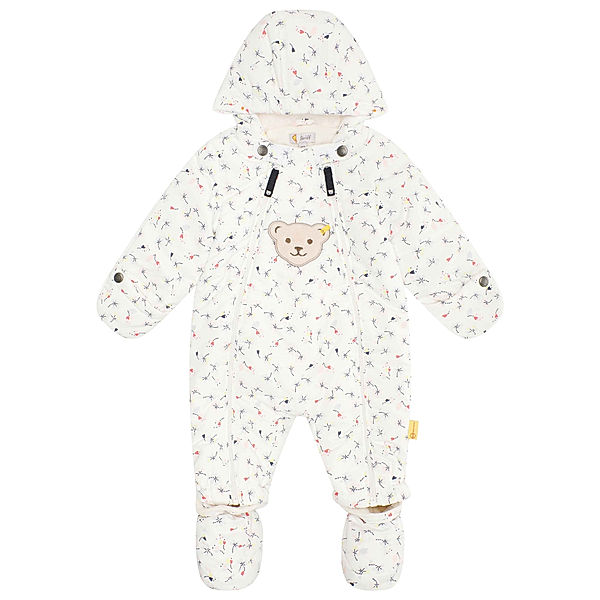 Steiff Schneeanzug BABY HEARTS OUTERWEAR in cloud dancer