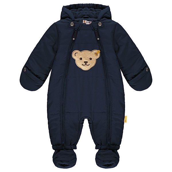 Steiff Schneeanzug CUDDLING BEAR in navy