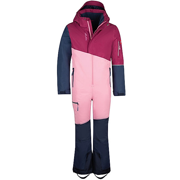 TROLLKIDS Schneeanzug KIDS HALLINGDAL in mauve/plum/navy