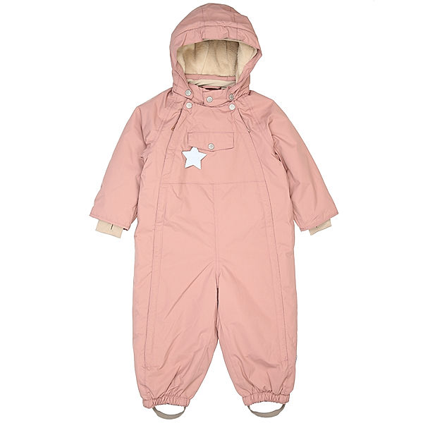 MINI A TURE Schneeanzug MATWISTI mit Innenfleece in wood rose