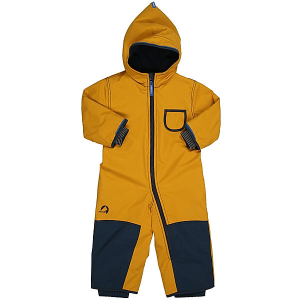 finkid Schneeanzug PIKKU WINTER in golden yellow/navy (Größe: 80/86)