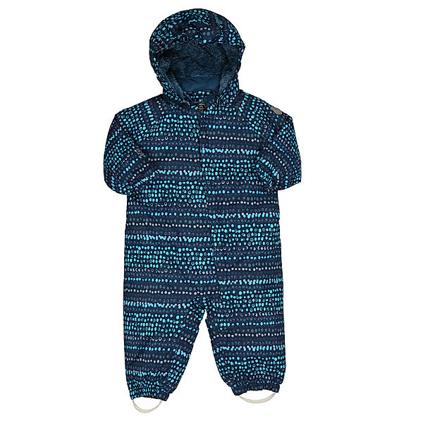 Color Kids Schneeanzug RIMAH MINI – PUNKTE in dunkelblau/blau