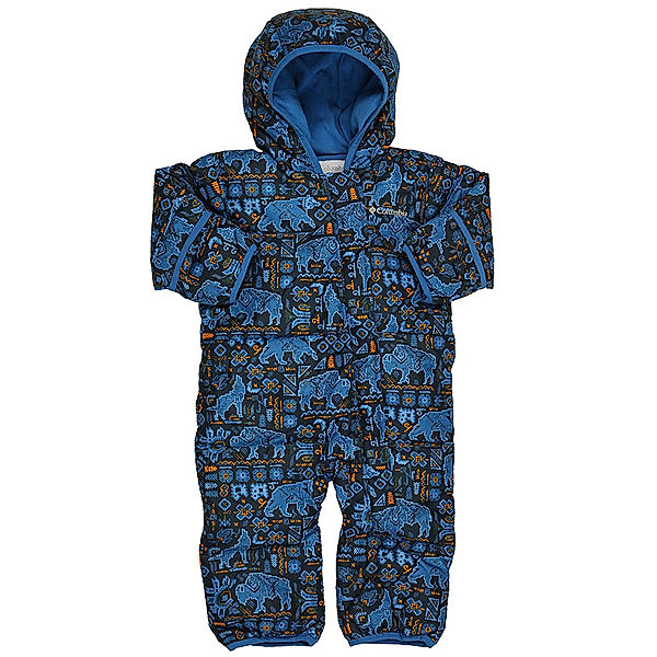 Columbia Schneeanzug SNUGGLY BUNNY™ BUNTING mit Daunen gemustert in indigo