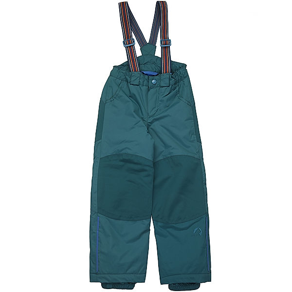 finkid Schneehose RUUVI mit abnehmbaren Trägern in deep teal