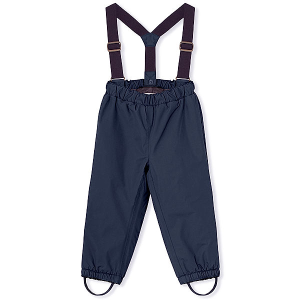 MINI A TURE Schneehose WILAS mit abnehmbaren Hosenträgern in blue nights