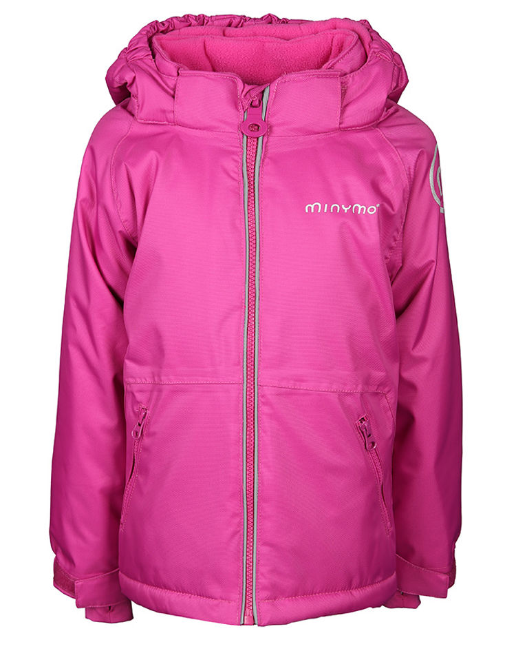 Schneejacke OXFORD mit abnehmbarer Kapuze in pink kaufen