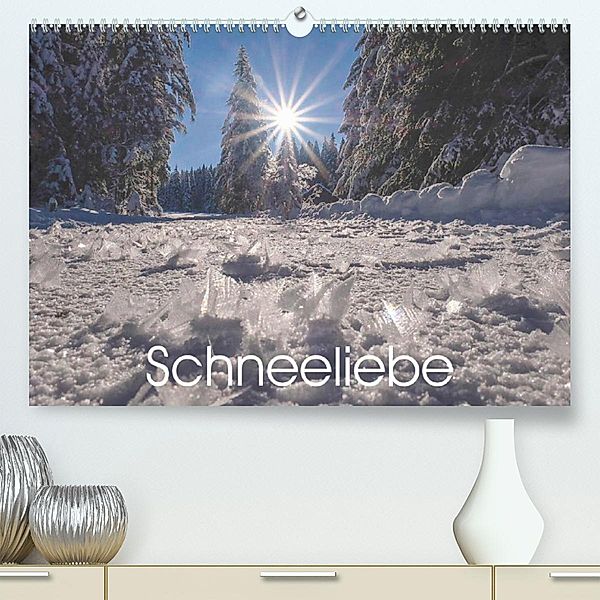 Schneeliebe (Premium, hochwertiger DIN A2 Wandkalender 2023, Kunstdruck in Hochglanz), Petra Saf Photography