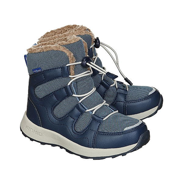 finkid Schneestiefel HUIPPU in dove/navy