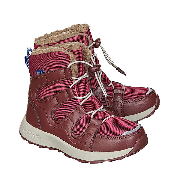 finkid Schneestiefel HUIPPU in raspberry/sable