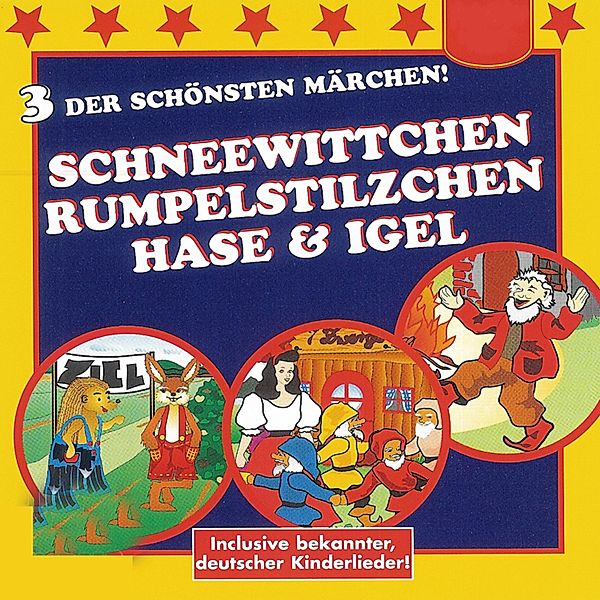 Schneewittchen / Rumpelstilzchen / Hase & Igel, Die Gebrüder Grimm