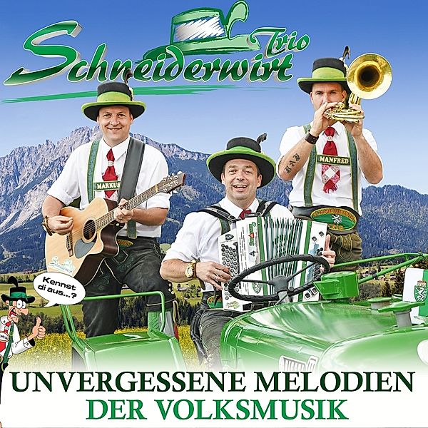 Schneiderwirt Trio - Unvergessene Melodien der Volksmusik CD, Schneiderwirt Trio
