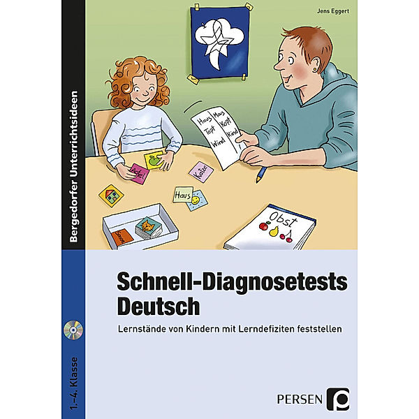 Schnell-Diagnosetests: Deutsch 1.-4. Klasse, m. 1 CD-ROM, Jens Eggert