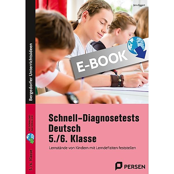 Schnell-Diagnosetests Deutsch 5./6. Klasse, Jens Eggert