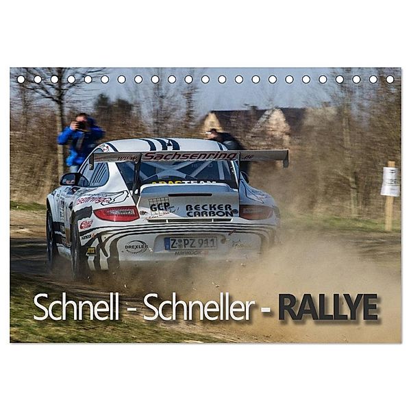 Schnell - Schneller - Rallye (Tischkalender 2024 DIN A5 quer), CALVENDO Monatskalender, Christian Kuhnert