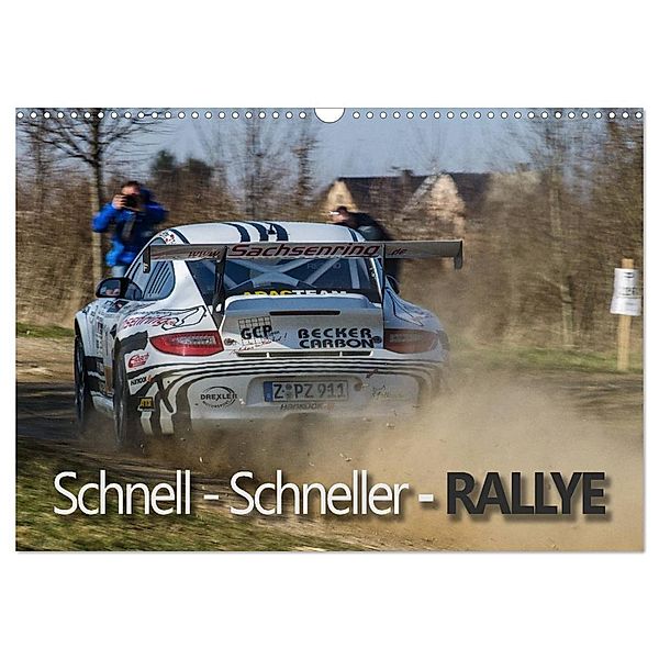Schnell - Schneller - Rallye (Wandkalender 2024 DIN A3 quer), CALVENDO Monatskalender, Christian Kuhnert