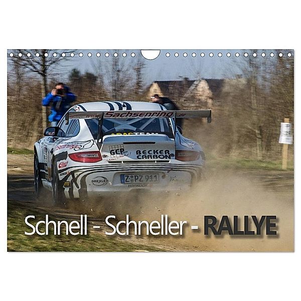 Schnell - Schneller - Rallye (Wandkalender 2024 DIN A4 quer), CALVENDO Monatskalender, Christian Kuhnert
