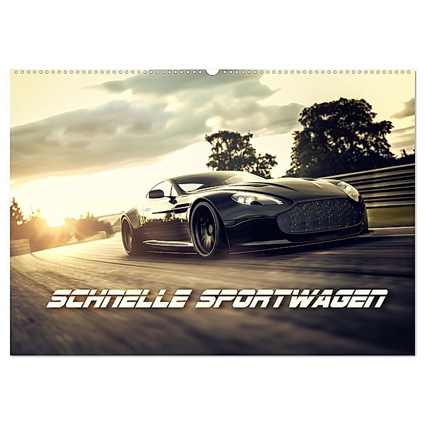 Schnelle Sportwagen (Wandkalender 2025 DIN A2 quer), CALVENDO Monatskalender, Calvendo, Peter R. Stuhlmann