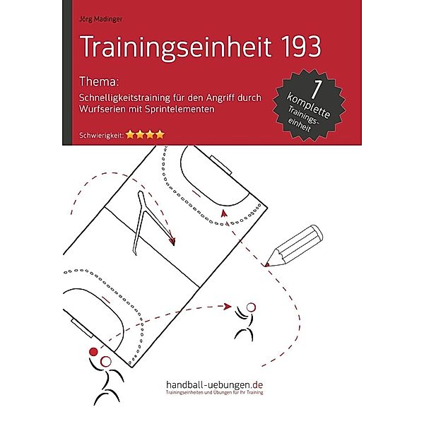 Schnelligkeitstraining für den Angriff durch Wurfserien mit Sprintelementen (TE 193), Jörg Madinger