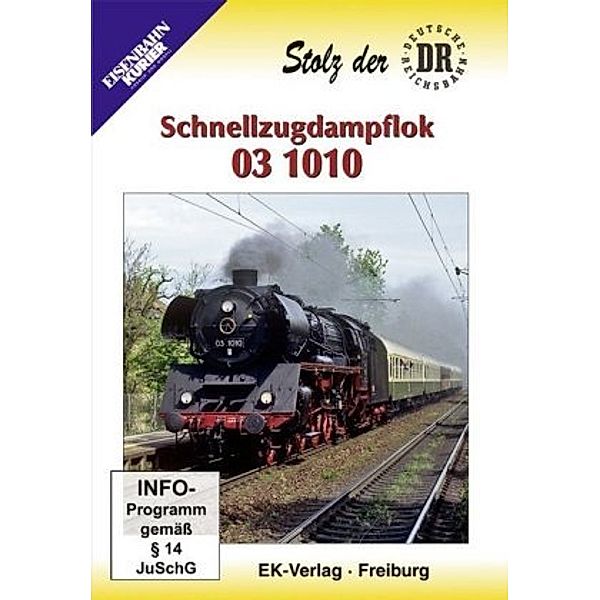 Schnellzugdampflok 03 1010, DVD, DVD-Video