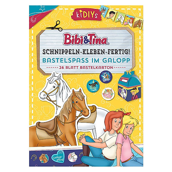 Lingen Verlag Schnippeln - Kleben - Fertig! Bibi & Tina - Bastelspaß im Galopp