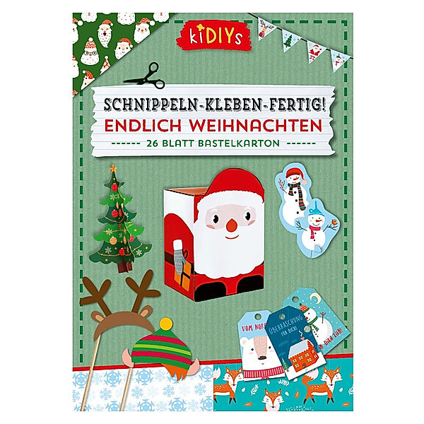 monbijou Schnippeln-Kleben-Fertig! Endlich Weihnachten