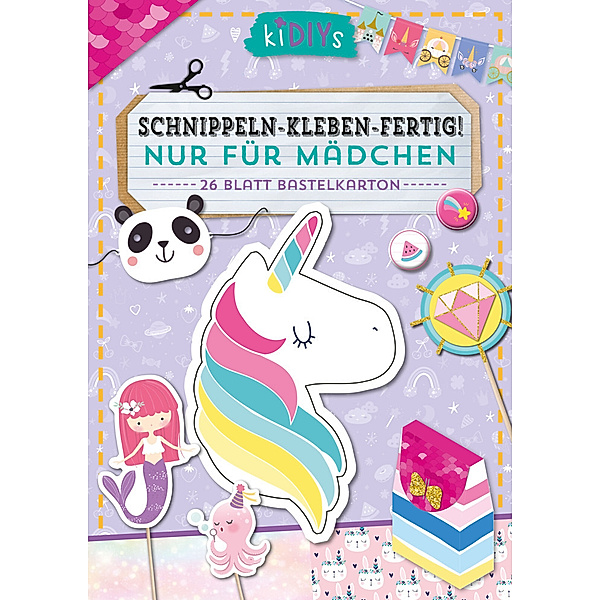 Lingen Verlag Schnippeln – Kleben – Fertig! Nur für Mädchen