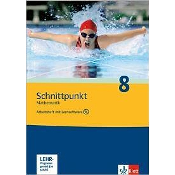 Schnittpunkt Mathematik, Ausgabe Berlin, Brandenburg, Mecklenburg-Vorpommern u. Sachsen-Anhalt: 8. Schuljahr, Arbeitsheft m. CD-ROM
