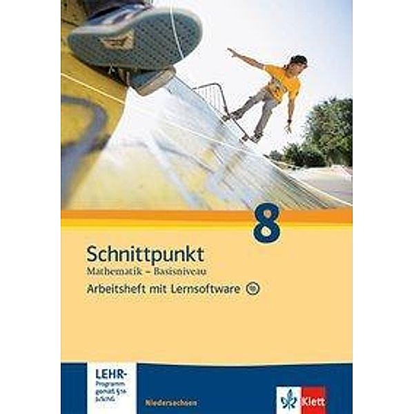 Schnittpunkt Mathematik - Basisniveau, Ausgabe Niedersachsen: 8. Schuljahr, Arbeitsheft m. CD-ROM