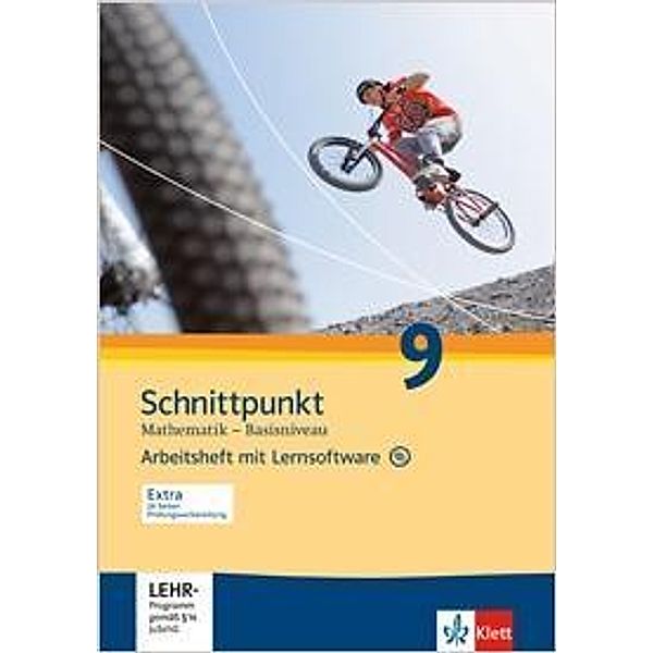 Schnittpunkt Mathematik - Basisniveau, Ausgabe Schleswig-Holstein: Klasse 9, Arbeitsheft mit CD-ROM