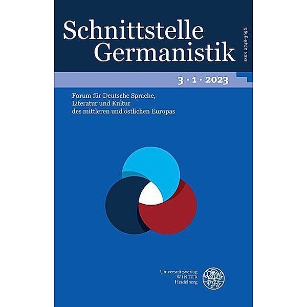 Schnittstelle Germanistik, Bd 3.1 (2023)