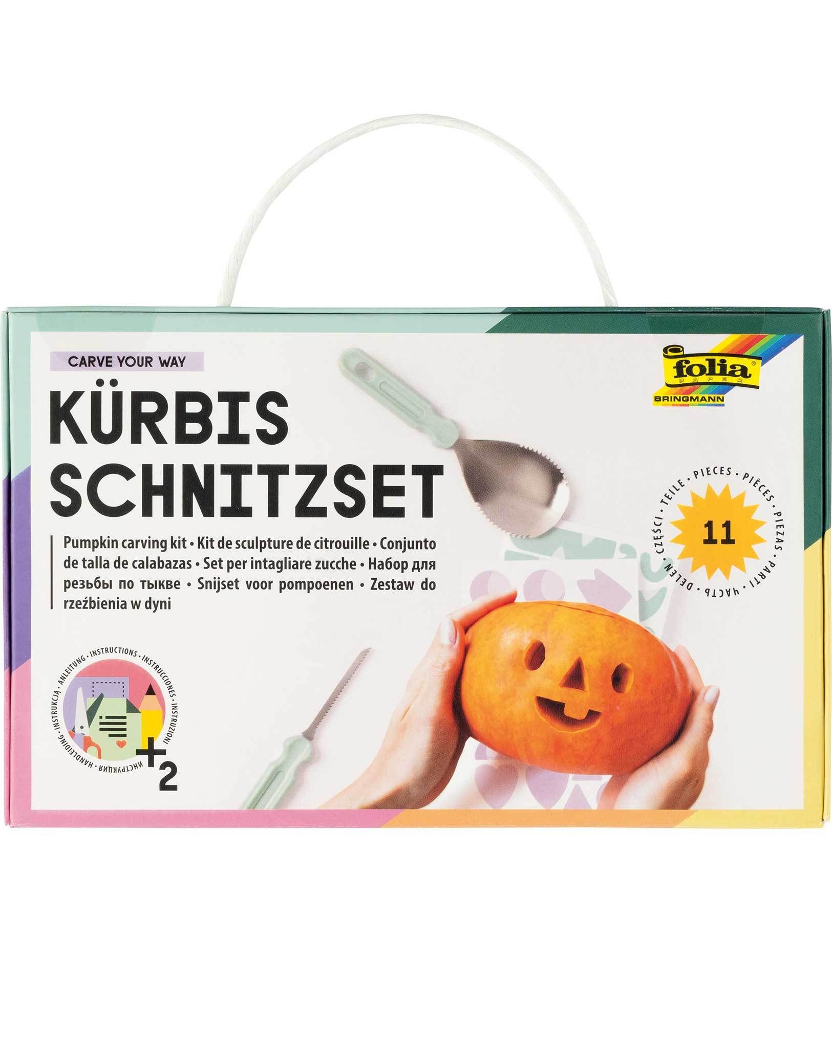Schnitz-Set KÜRBIS SCHNITZEN 11-teilig