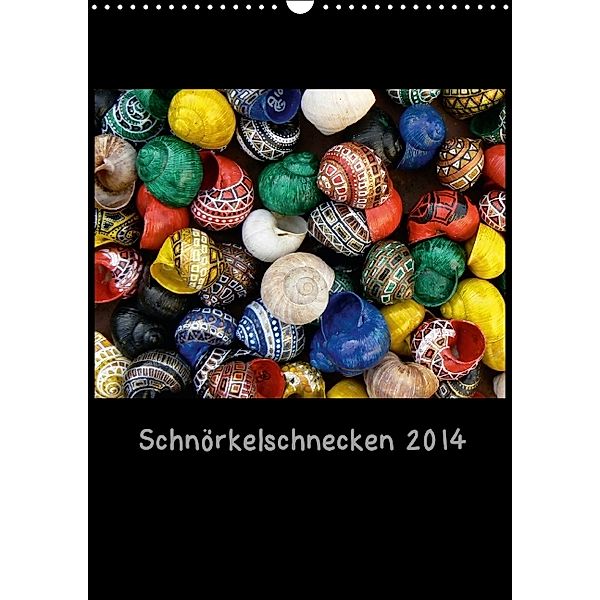 Schnörkelschnecken 2014 (Wandkalender 2014 DIN A3 hoch), Andrea Neumayer