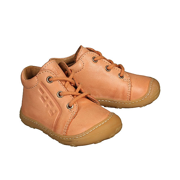 PEPINO Schnür-Lauflernschuhe RONNY in peach