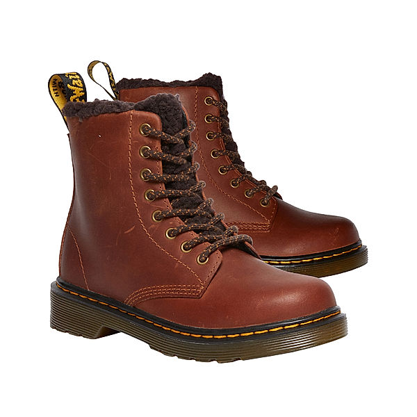 Dr. Martens Schnürstiefel SERENA J gefüttert in light brown