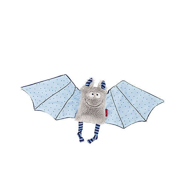 Sigikid Schnuffeltuch FLEDERMAUS – BABY BITE ME in blau