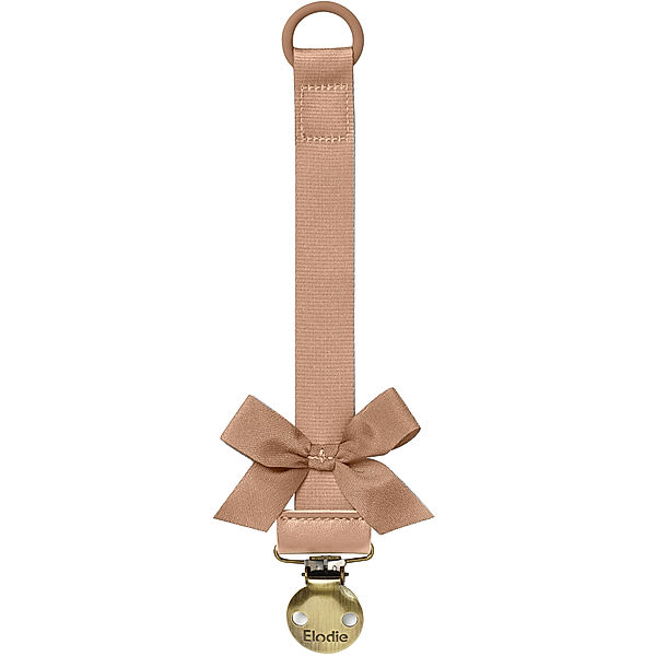 Elodie Details Schnullerband BOW (19cm) in soft terracotta