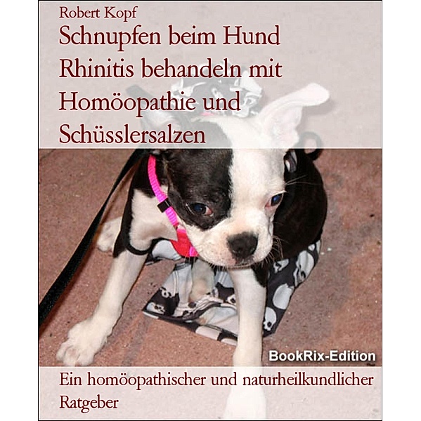 Schnupfen beim Hund    Rhinitis behandeln mit Homöopathie und Schüsslersalzen, Robert Kopf
