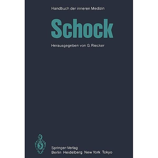 Schock / Handbuch der inneren Medizin Bd.9 / 2