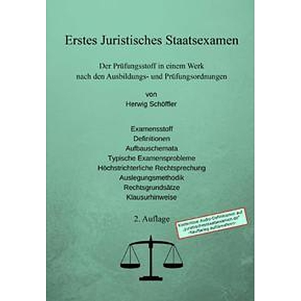 Schöffler, H: Erstes Juristisches Staatsexamen, Herwig Schöffler