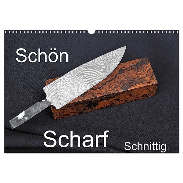 Schön - Scharf - Schnittig (Wandkalender 2024 DIN A3 quer), CALVENDO Monatskalender, Heribert Saal