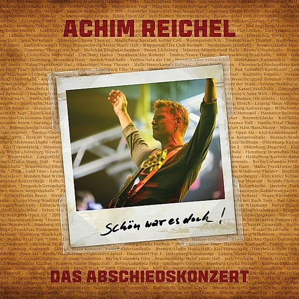 Schön war es doch - Das Abschiedskonzert (3 LPs) (Vinyl), Achim Reichel