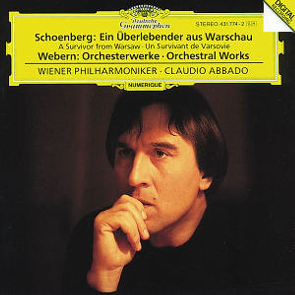 Schoenberg: A Survivor from Warsaw op.46 / Webern: Orchestral Works, Claudio Abbado, Wp