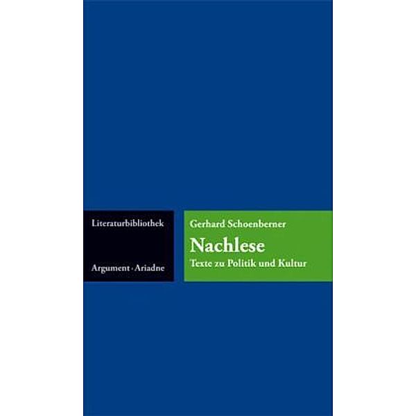 Schoenberner, G: Nachlese, Gerhard Schoenberner