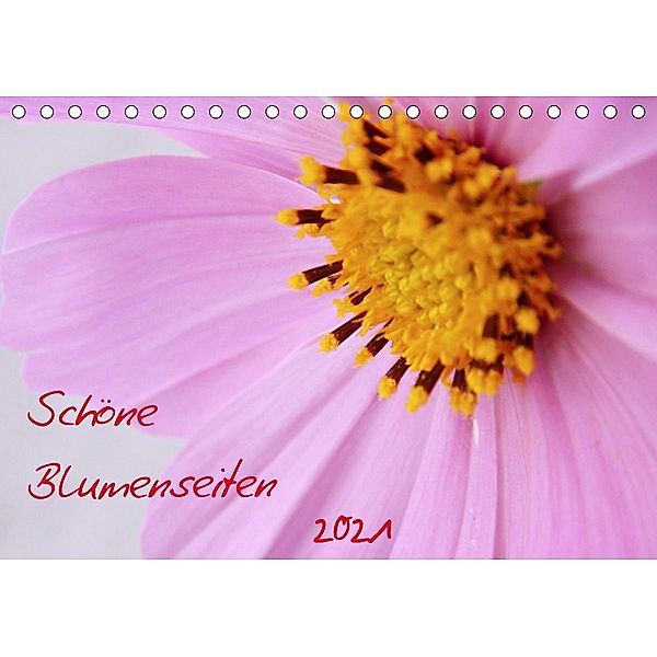 Schöne Blumenseiten (Tischkalender 2021 DIN A5 quer), Verena Mahrhofer