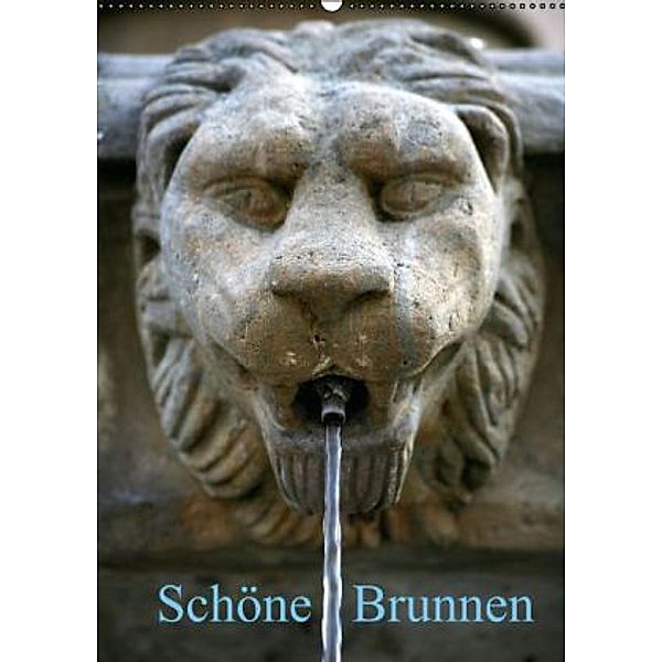 Schöne Brunnen (Wandkalender 2015 DIN A2 hoch), Martina Berg