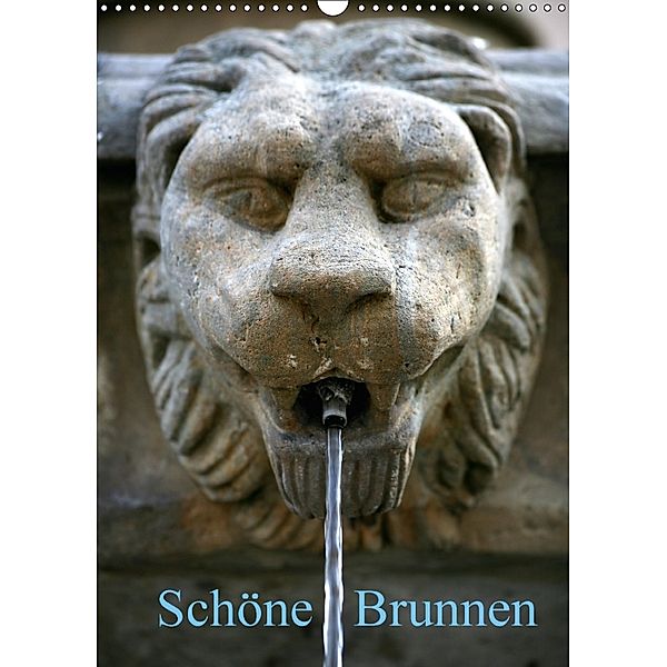 Schöne Brunnen (Wandkalender 2018 DIN A3 hoch), Martina Berg