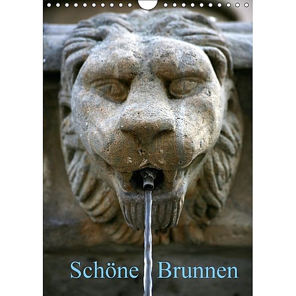 Schöne Brunnen (Wandkalender 2018 DIN A4 hoch), Martina Berg