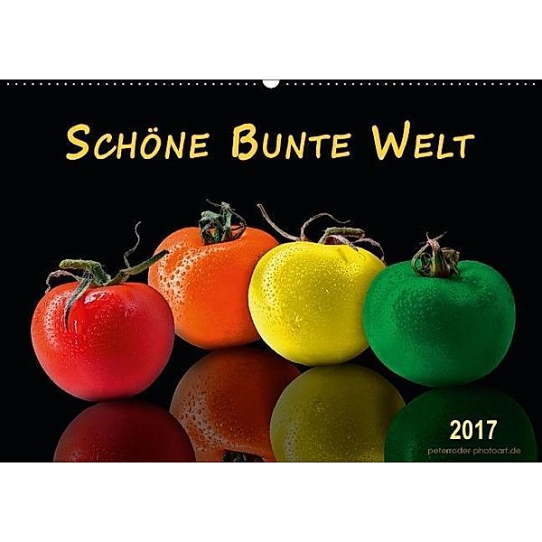 Schöne bunte Welt (Wandkalender 2017 DIN A2 quer), Peter Roder