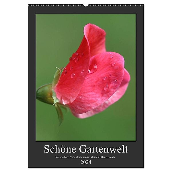 Schöne Gartenwelt (Wandkalender 2024 DIN A2 hoch), CALVENDO Monatskalender, Petra Hasselbusch