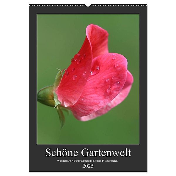 Schöne Gartenwelt (Wandkalender 2025 DIN A2 hoch), CALVENDO Monatskalender, Calvendo, Petra Hasselbusch